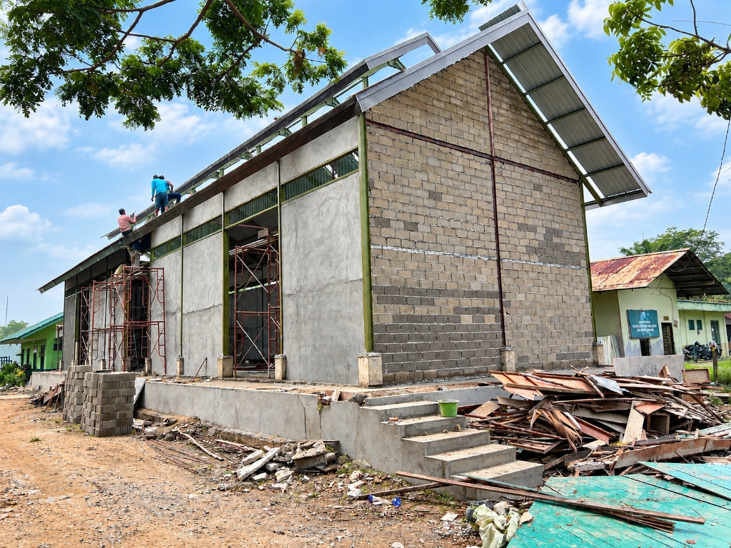 Kerangka Gudang Makanan Bekangdam 1